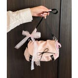 リボンデコレーションショルダーバッグ | aimoha | 詳細画像7