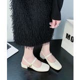 スクエアトゥストラップパンプス | aimoha | 詳細画像8