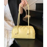 イエロー | HOOK for girls クロスジップデザイン スリムショルダーバッグ | HOOK