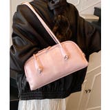 ピンク | HOOK for girls クロスジップデザイン スリムショルダーバッグ | HOOK