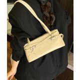 イエロー | HOOK for girls くすみパステルカラー スクエアショルダーバッグ | HOOK