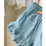 【-aimoha-KIDS-】キッズ 裾フリル付きガーリーショートパンツ | aimoha kids | 詳細画像2
