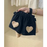 【-aimoha-KIDS-】キッズ ハートポケット配色セットアップ | aimoha kids | 詳細画像4