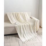 ボヘミアン風フリンジニットブランケット | aimoha  | 詳細画像2 