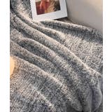 ラグジュアリールック配色ブランケット | aimoha  | 詳細画像14 