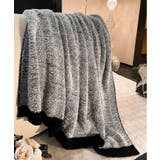 ラグジュアリールック配色ブランケット | aimoha  | 詳細画像7 