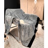 ラグジュアリールック配色ブランケット | aimoha  | 詳細画像1 