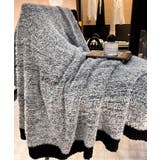 ラグジュアリールック配色ブランケット | aimoha  | 詳細画像8 