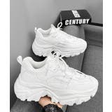 ホワイト | 【SHOES 365】厚底スニーカー | aimoha men