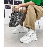 【SHOES 365】厚底ダッドスニーカー | aimoha men | 詳細画像4