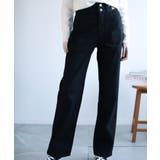 2ボタンハイウエストストレートワイドデニムパンツ 全5色 韓国ファッション | aimoha | 詳細画像26