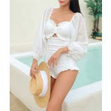 長袖ガーリースイムウェア 水着 全2色 | aimoha | 詳細画像32