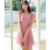 BORA AURA メッシュシャーリング体型カバーワンピース水着 | aimoha  | 詳細画像2 