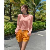 ピンク | BORA AURA バックオープトップ・ラッシュガード | aimoha 