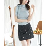 タンクトップ レディース 「Jasmine」リボンノースリーブブラウス【SS】 | aimoha | 詳細画像13