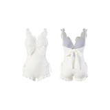 【Jasmine】レースアップフリルワンピース水着 | aimoha  | 詳細画像1 