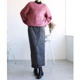 オリジナル ストレートデニムハイウエストロングスカート デニムスカート | aimoha | 詳細画像8