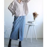 オリジナル ストレートデニムハイウエストロングスカート デニムスカート | aimoha | 詳細画像47