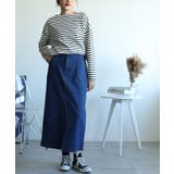 オリジナル ストレートデニムハイウエストロングスカート デニムスカート | aimoha | 詳細画像50