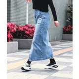 オリジナル ストレートデニムハイウエストロングスカート デニムスカート | aimoha | 詳細画像57