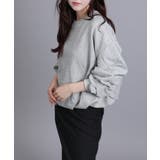 裏毛袖タックバルーンプルオーバー | aimoha  | 詳細画像49 