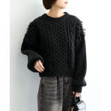 モヘアタッチループフリンジ使いニット | aimoha | 詳細画像38