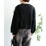 モヘアタッチループフリンジ使いニット | aimoha | 詳細画像42