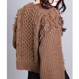 モヘアタッチループフリンジ使いニット | aimoha | 詳細画像27