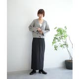 7GPBT重ねリブVネックカーディガン | aimoha | 詳細画像6