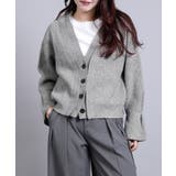 7GPBT重ねリブVネックカーディガン | aimoha | 詳細画像30