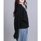 7GPBT重ねリブVネックカーディガン | aimoha | 詳細画像43