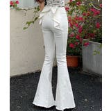 【Jasmine】バックリボンベルボトムデニムパンツ | aimoha | 詳細画像6