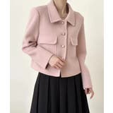 クラシックショートウールジャケット コート | aimoha | 詳細画像9