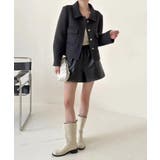 クラシックショートウールジャケット コート | aimoha | 詳細画像5