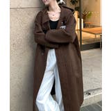 トグルボタンナチュラルウールロングコート | aimoha | 詳細画像11