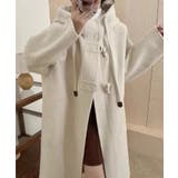 トグルボタンナチュラルウールロングコート | aimoha | 詳細画像13