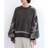 ニュアンス柄強起毛加工ニット | aimoha  | 詳細画像2 