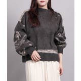 ニュアンス柄強起毛加工ニット | aimoha  | 詳細画像30 