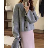 ソフトシャギーショートウールジャケット コート | aimoha | 詳細画像1