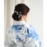 パールミニかんざし3本セット 浴衣/着物用髪飾り | aimoha | 詳細画像2