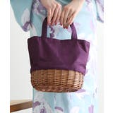 籠型ドット模様巾着 浴衣用ハンドバッグ | aimoha | 詳細画像14