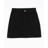 在庫限り【Jasmine】ハイウエストシンプルAラインデニムミニスカート 韓国フ… | aimoha  | 詳細画像9 