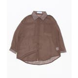 【Jasmine】シアーシャツ シアー素材涼しげシースルー長袖シャツ 韓国ファッ… | aimoha  | 詳細画像3 