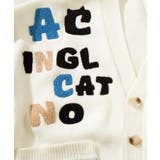 サガラ刺繍猫柄Vネックカーディガン 韓国ファッション ユニセックス【AW】 | HOOK | 詳細画像5