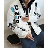 サガラ刺繍猫柄Vネックカーディガン 韓国ファッション ユニセックス【AW】 | HOOK | 詳細画像9