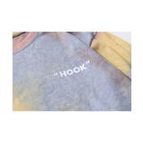 【HOOK】個性派タイダイ染めロングt ユニセックス 韓国ファッション | HOOK | 詳細画像8