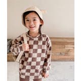 aimoha KIDS ブロックチェック柄カットソートップス | aimoha kids | 詳細画像7 