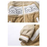 かわいいベア刺繍入り切替風 ボアジャケット お揃い | HOOK | 詳細画像2