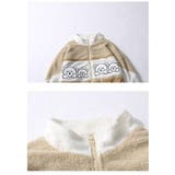 かわいいベア刺繍入り切替風 ボアジャケット お揃い | HOOK | 詳細画像6