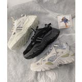 OUTLET ユニセックス厚底ダッドスニーカー テック | aimoha | 詳細画像2